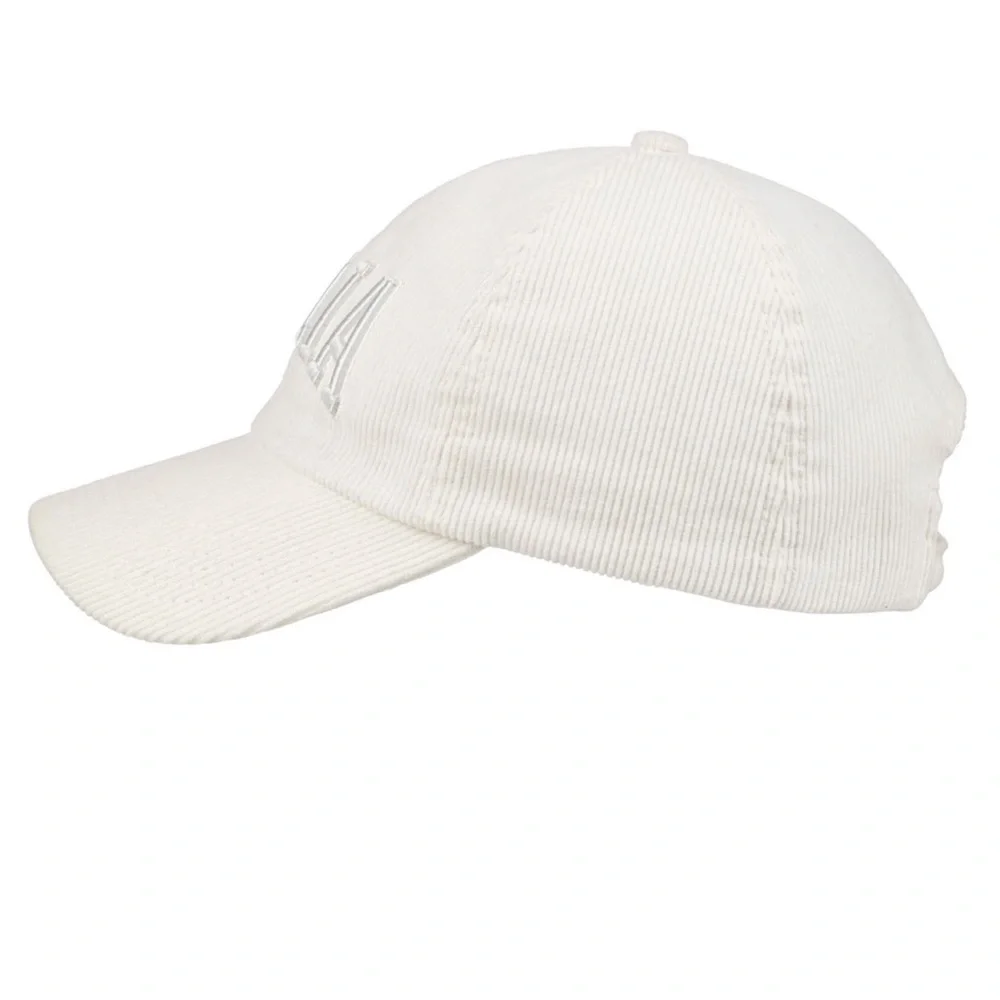 CALIA By Carrie Underwood Women's Anniversary Corduroy Cap WHITE /Gold NWT